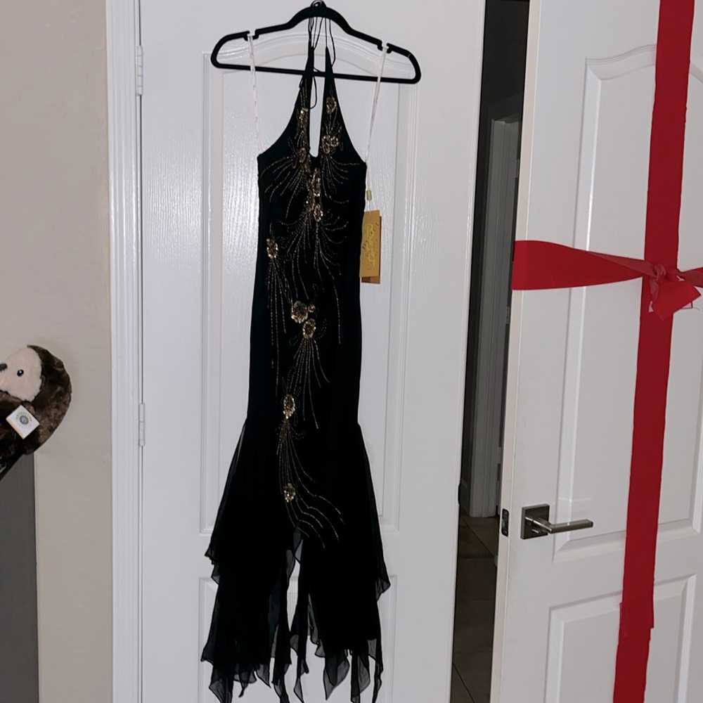 Black formal dress